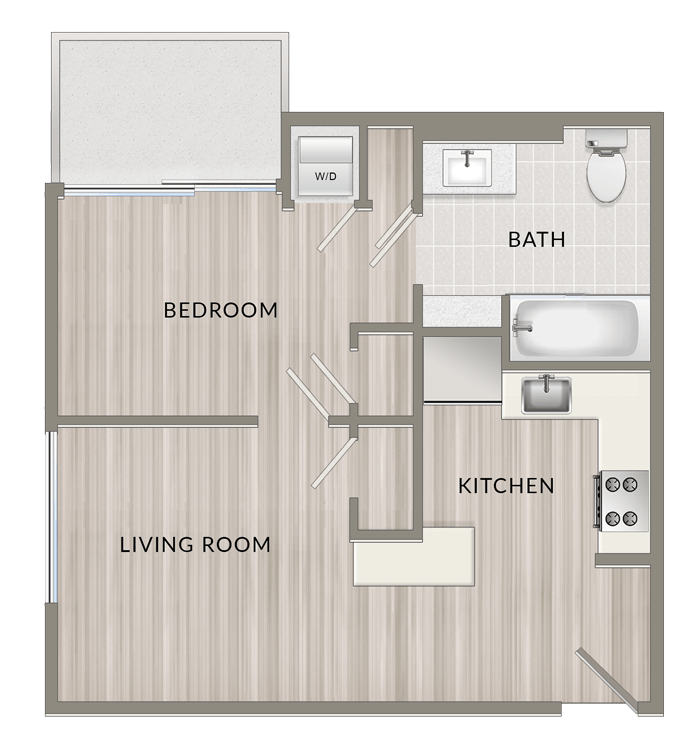 Suite A Floorplan